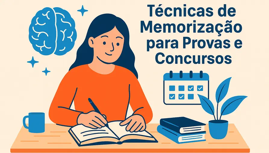 As 10 Melhores Técnicas de Memorização para Concursos As 10 Melhores Técnicas de Memorização para Concursos